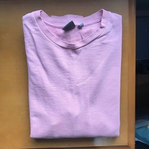 Minimal Pastel Pink Sweater - Men’s M or Women’s L